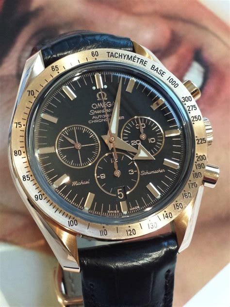 omega speedmaster mark 40 schumacher|Omega Speedmaster michael Schumacher price.